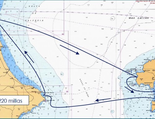 Triangulo de posición en navegación astronómica Capitán de yate. Resolución ejercicio
